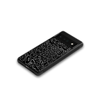 worthy black back phone cover | glass case for google pixel 6 pro