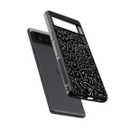 worthy black back phone cover | glass case for Google Pixel 6A