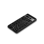 worthy black back phone cover | glass case for google pixel 7 pro