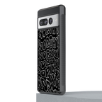 worthy black back phone cover | glass case for google pixel 7 pro