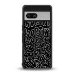worthy black back phone cover | glass case for Google Pixel 7