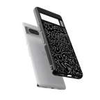 worthy black back phone cover | glass case for Google Pixel 7A