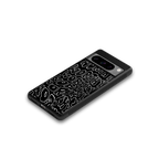 worthy black back phone cover | glass case for google pixel 8 pro