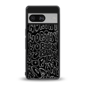 worthy black back phone cover | glass case for Google Pixel 8