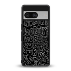 worthy black back phone cover | glass case for Google Pixel 8