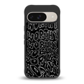 worthy black back phone cover | glass case for google pixel 9