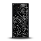 worthy black back phone cover | glass case for samsung galaxy s25 ultra