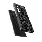 worthy black back phone cover | glass case for samsung galaxy s25 ultra