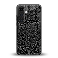 worthy black back phone cover | glass case for samsung galaxy s25 plus