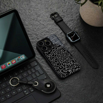 worthy black back phone cover | glass case for samsung galaxy s24 ultra