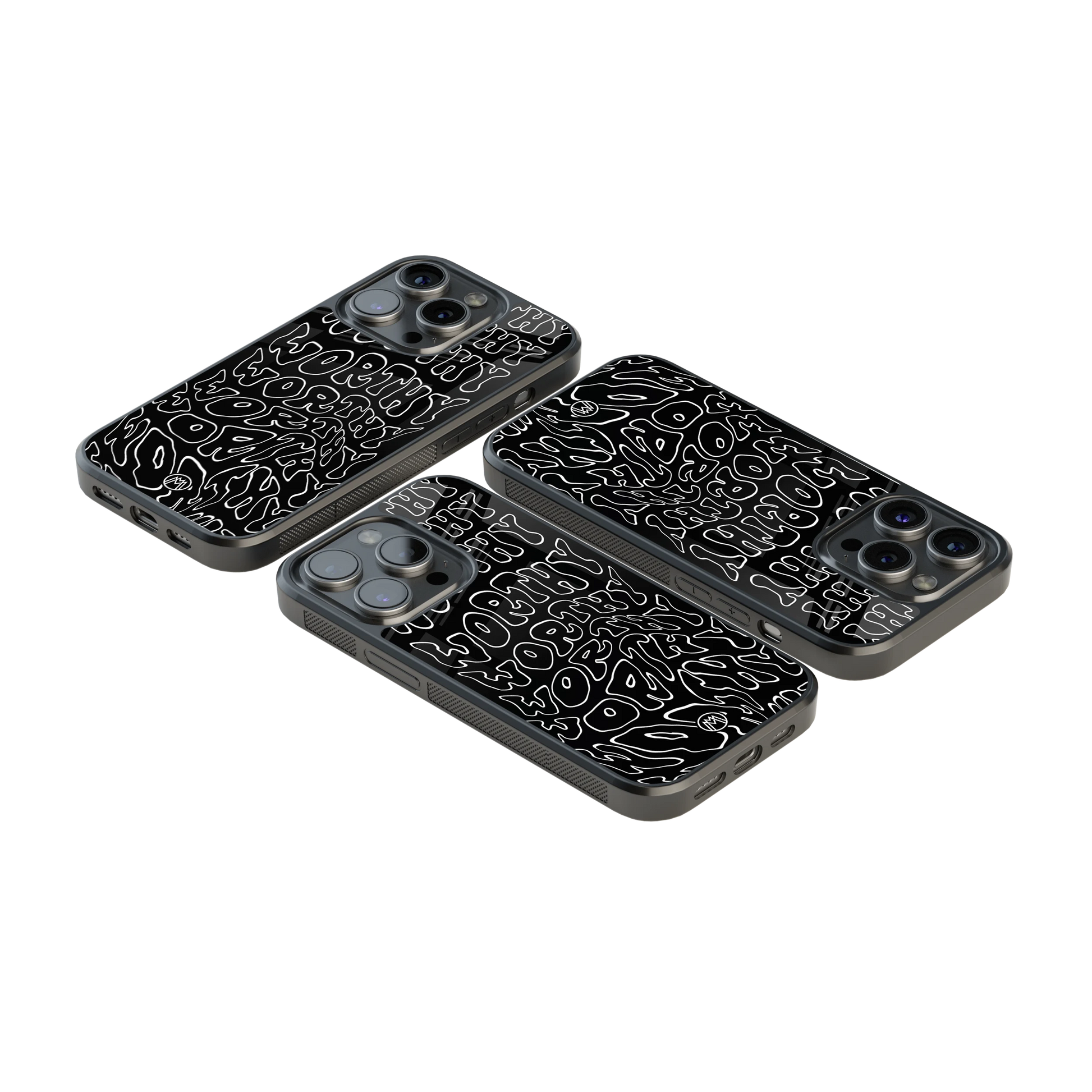 Luxury Glass Back Mobile Cover for iPhone, Samsung Galaxy, OnePlus, Pixel, Redmi & More