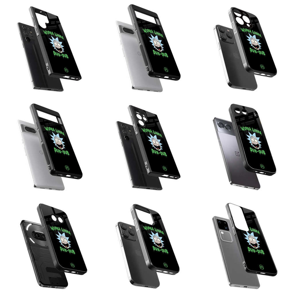 Durable Glass Back Mobile Case for iPhone, Samsung, OnePlus, Google Pixel, Redmi, Vivo, Oppo