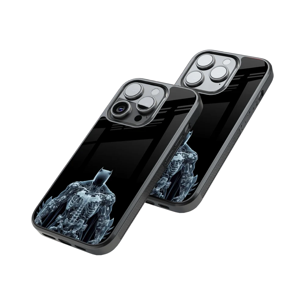 Protective Glass Back Phone Case Compatible with iPhone, Samsung, OnePlus, Pixel & More