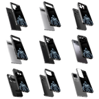 Durable Glass Back Mobile Case for iPhone, Samsung, OnePlus, Google Pixel, Redmi, Vivo, Oppo