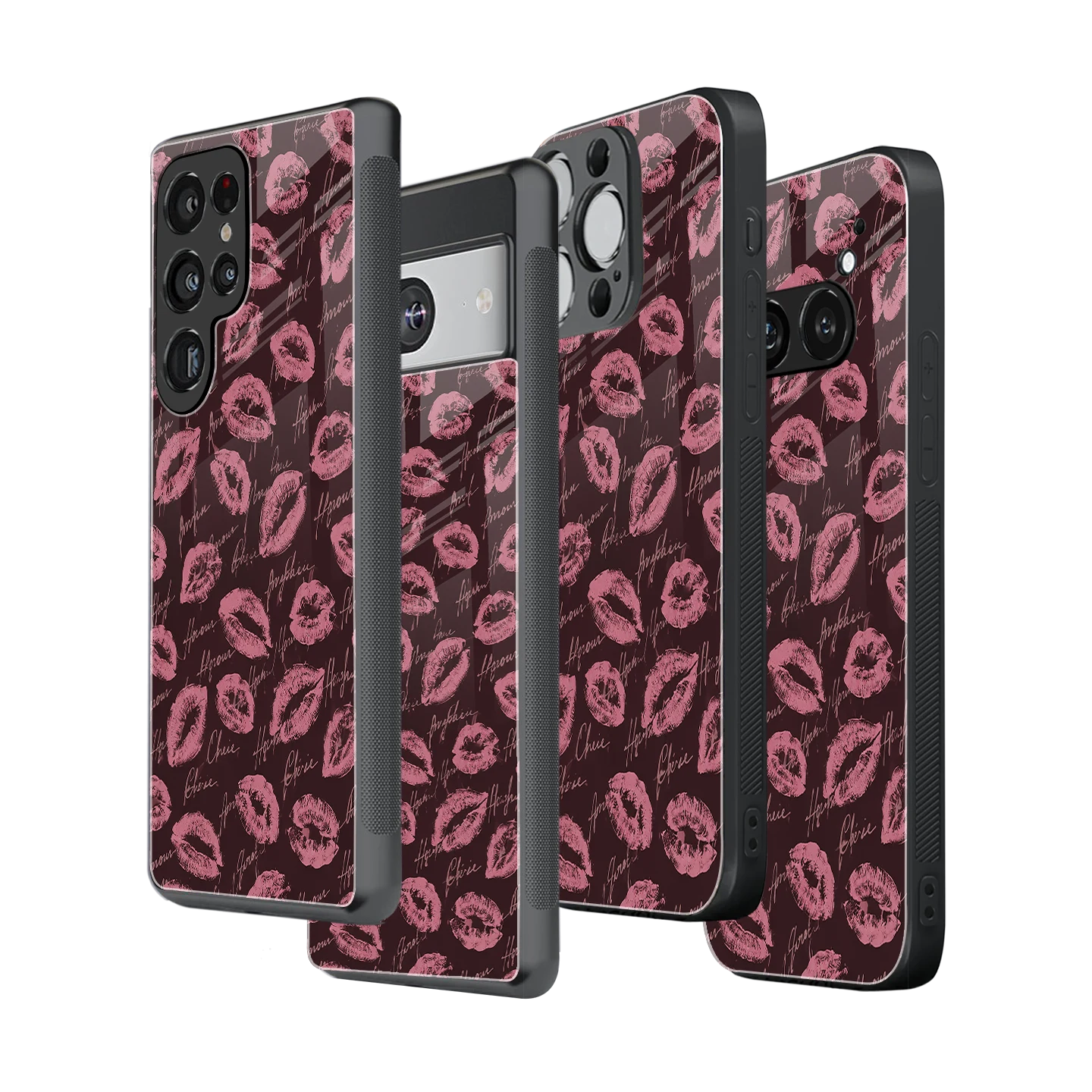 Stylish Glass Back Case for All Smartphones iPhone, Samsung, OnePlus, Pixel, Redmi, Oppo, Vivo, Motorola