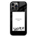 Polaroid Personalised Glass Phone Case