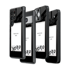 Polaroid Personalised Glass Phone Case