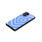 y2k blue hearts aesthetic back phone cover | glass case for nothing phone 2