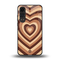 y2k brown hearts aesthetic back phone cover | glass case for oneplus nord ce 4 lite