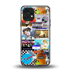 y2k collage aesthetic back phone cover | glass case for nothing phone 1