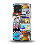 y2k collage aesthetic back phone cover | glass case for nothing phone 2