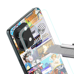 y2k collage aesthetic back phone cover | glass case for oneplus nord 3