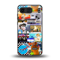 y2k collage aesthetic back phone cover | glass case for oneplus nord 4
