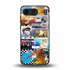 y2k collage aesthetic back phone cover | glass case for oneplus nord 4