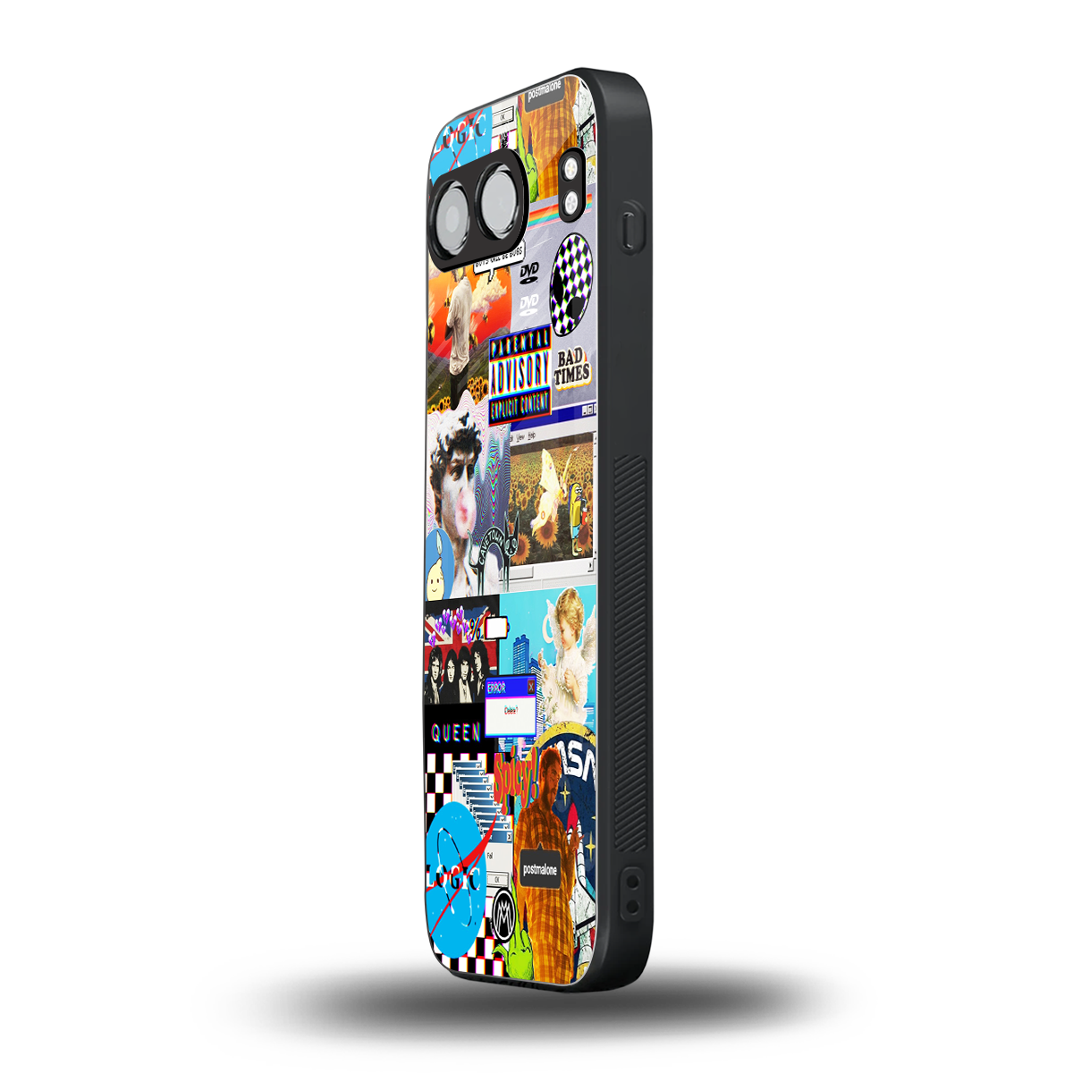 y2k collage aesthetic back phone cover | glass case for oneplus nord 4