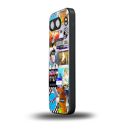 y2k collage aesthetic back phone cover | glass case for oneplus nord 4