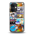 y2k collage aesthetic back phone cover | glass case for oneplus nord ce 3