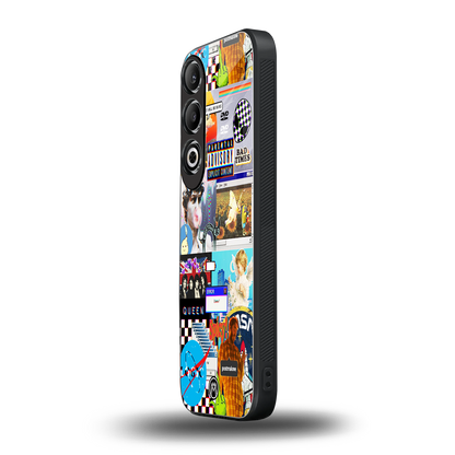 y2k collage aesthetic back phone cover | glass case for oneplus nord ce 4