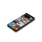 y2k collage aesthetic back phone cover | glass case for google pixel 8 pro