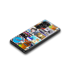 y2k collage aesthetic back phone cover | glass case for samsung galaxy s25 ultra