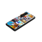 y2k collage aesthetic back phone cover | glass case for samsung galaxy s24 fe