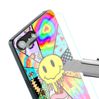 y2k doodle back phone cover | glass case for iphone 16e