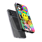 y2k doodle back phone cover | glass case for nothing phone 1