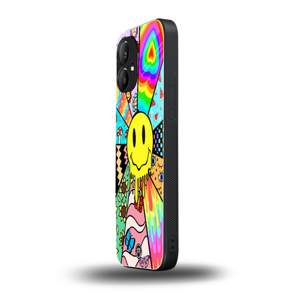 y2k doodle back phone cover | glass case for nothing phone 1