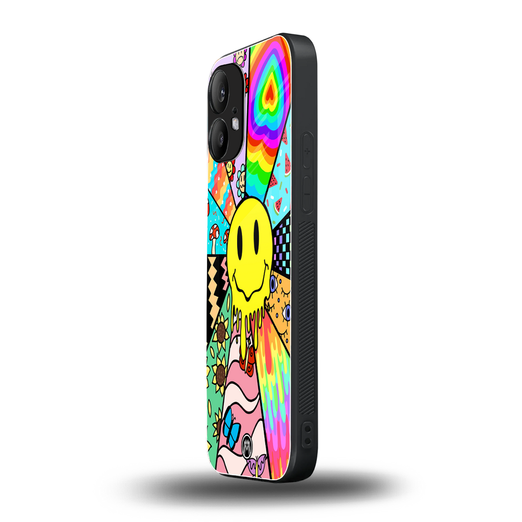 y2k doodle back phone cover | glass case for nothing phone 2