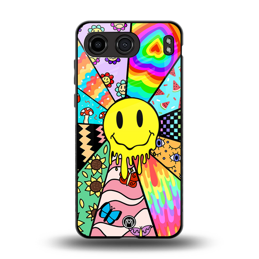 y2k doodle back phone cover | glass case for oneplus nord 4