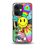 y2k doodle back phone cover | glass case for oneplus nord ce 3