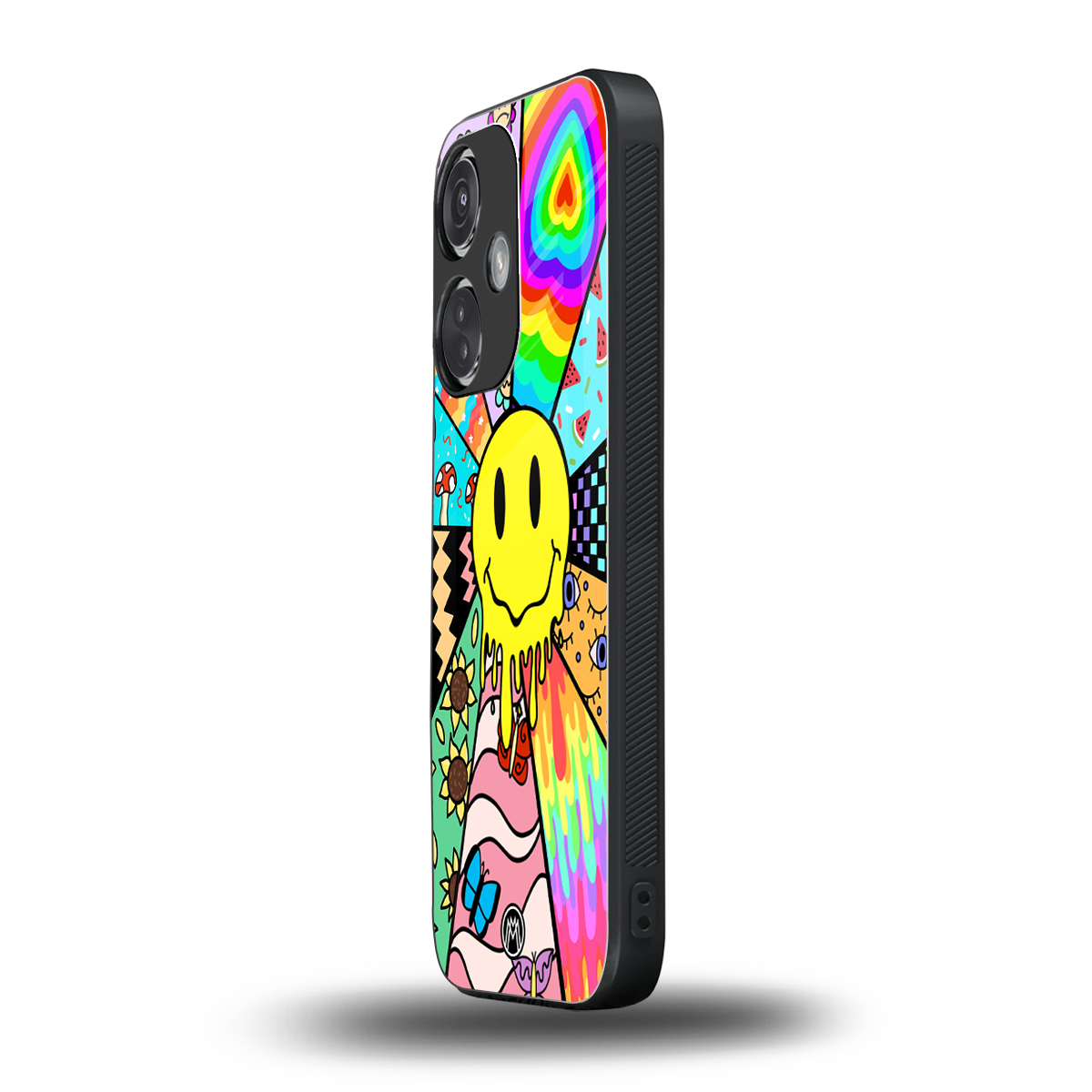 y2k doodle back phone cover | glass case for oneplus nord ce 3