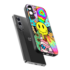 y2k doodle back phone cover | glass case for oneplus nord ce 4 lite