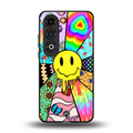 y2k doodle back phone cover | glass case for oneplus nord ce 4