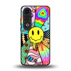 y2k doodle back phone cover | glass case for oneplus nord ce 4