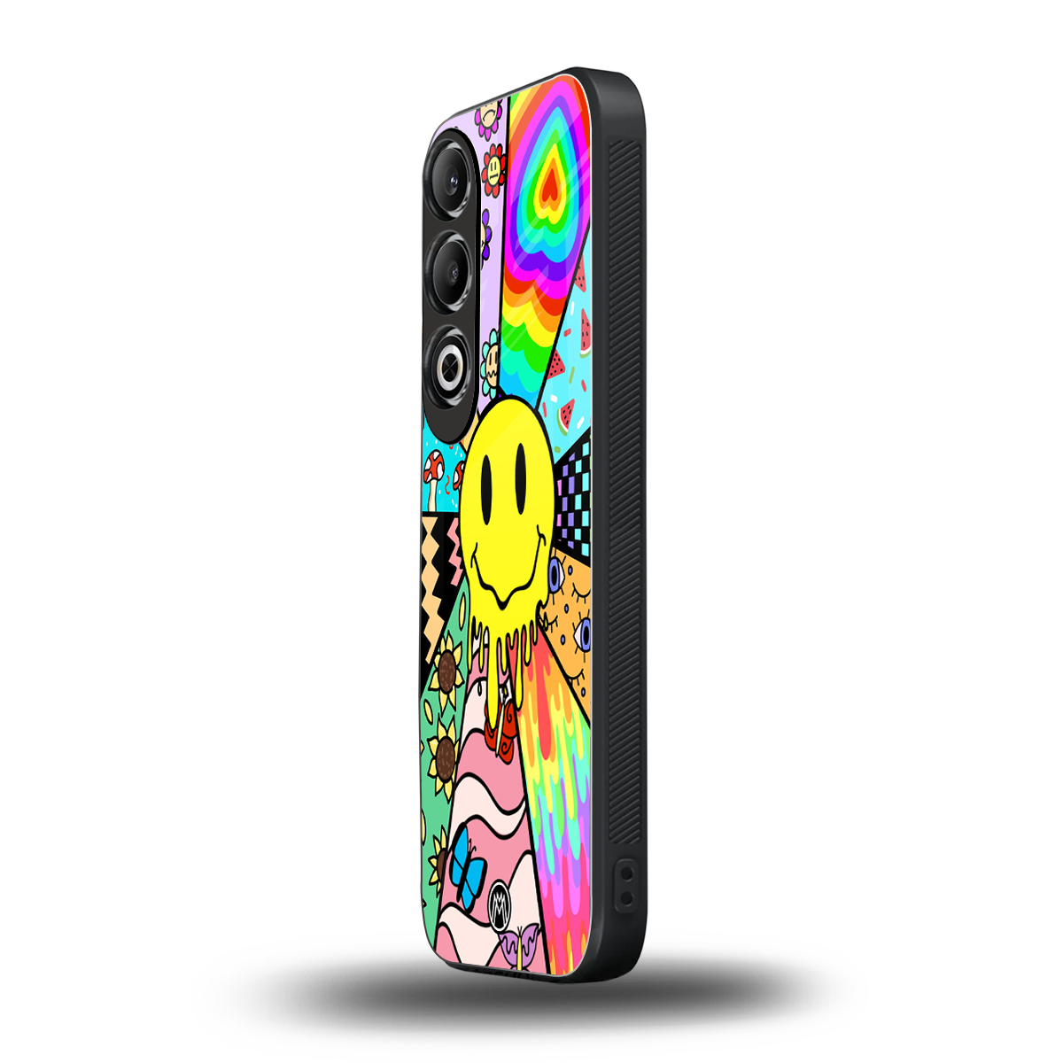 y2k doodle back phone cover | glass case for oneplus nord ce 4