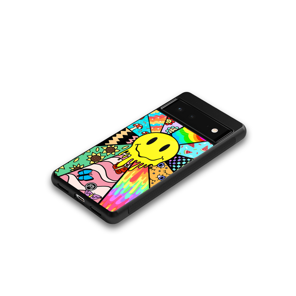 y2k doodle back phone cover | glass case for Google Pixel 6A