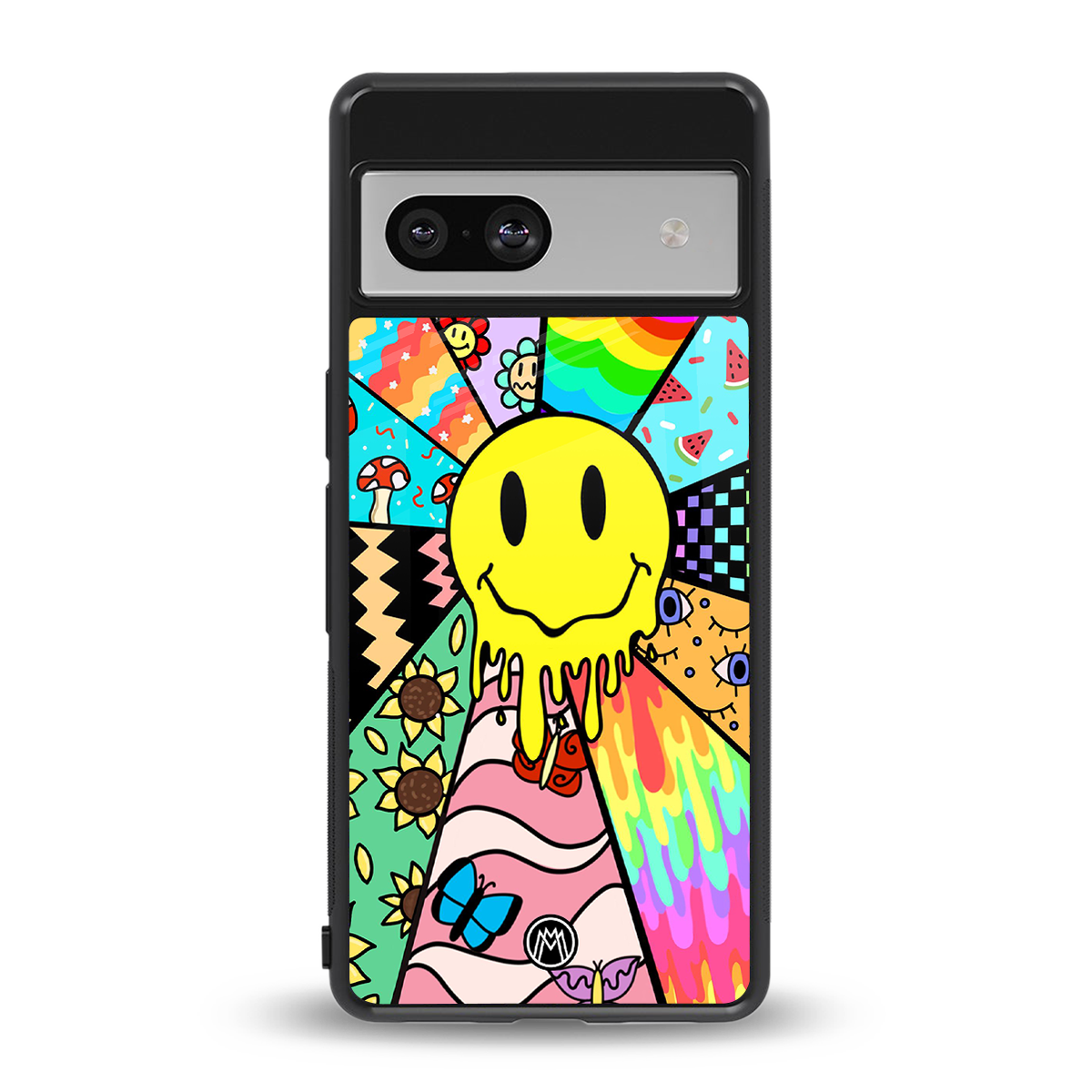 y2k doodle back phone cover | glass case for Google Pixel 7