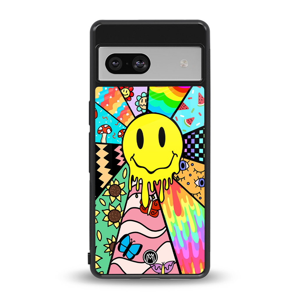 y2k doodle back phone cover | glass case for Google Pixel 7A