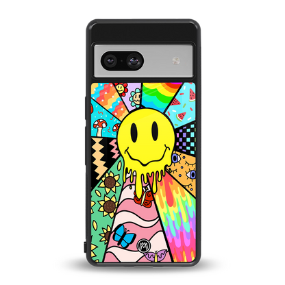 y2k doodle back phone cover | glass case for Google Pixel 7A